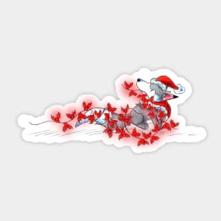 Lobster Lights Sticker